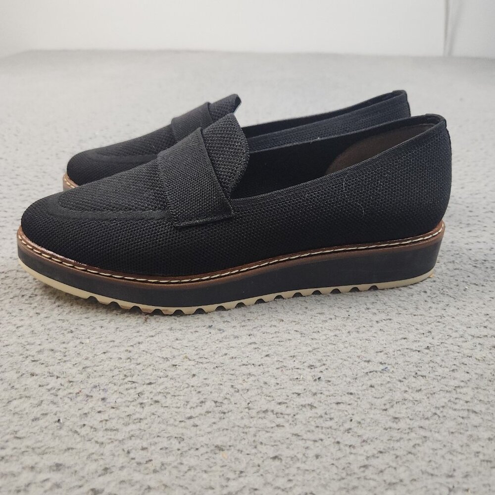 Me Too Women's Black Steampunk Penny Loafers Size 8.5M Comfort Slip On Shoes - Picture 3 of 13